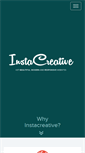 Mobile Screenshot of instacreative.com